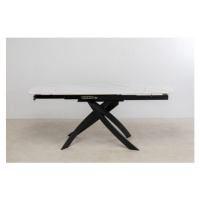 KARE Design Rozkládací stůl Twist Onyx 120(30+30)x90cm