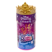 Mattel disney princess color reveal™ královská malá panenka