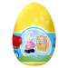 Stavebnice Peppa Pig Funny Eggs PlayBig Bloxx BIG ve vajíčku – se sovou od 1,5-5 let