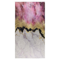 Bílo-růžový pratelný koberec 120x180 cm – Vitaus