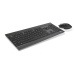 RAPOO set klávesnice a myš 9900M multi-mode bezdrátový ultra-slim CZ/SK, černá