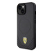 Ferrari FEHMP15SPTEK hard silikonové pouzdro iPhone 15 6.1" black Carbon Metal Logo MagSafe
