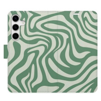 iSaprio Flip pouzdro Zebra Green 02 pro Samsung Galaxy S24