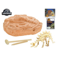 Jurský svět sada pro tesání kostry Stegosaura s doplňky