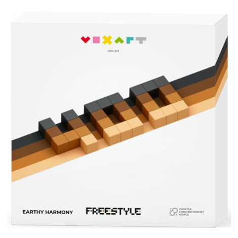 AC18 Stavebnice Pixio VoxArt Earthy Harmony Freestyle 400ks