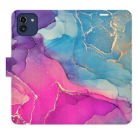 iSaprio flip pouzdro Colour Marble 02 pro Samsung Galaxy A03