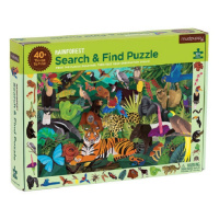 Mudpuppy Puzzle hledej a najdi - Deštný prales (64 dílků)