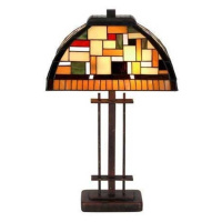Artistar MOSAICA - Stolní lampa ve stylu Tiffany