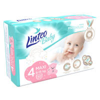 LINTEO Baby Premium Dětské plenky MAXI 8-15kg 50 ks