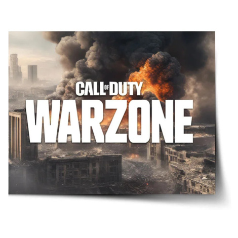 Plakát Call of Duty Warzone - město - 120x80 cm