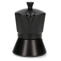 Kávovar | MIA MOKKA | 15x12 cm černá | 3 šálky | 946619 Homla