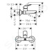 Hansgrohe 71225000 - Umyvadlová baterie, chrom