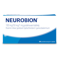 Neurobion 100mg/50mg/1mg,  30 potahovaných tablet