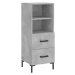 vidaXL Skříň highboard betonově šedá 34,5x34x180 cm kompozitní dřevo