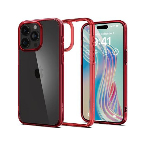 Spigen Ultra Hybrid Deep Red iPhone 15 Pro Max