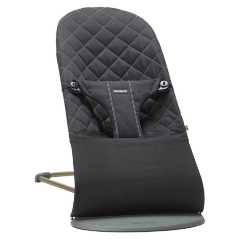 BABYBJORN Lehátko BabyBjörn Bouncer Bliss Black Woven