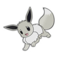 Odznak Eevee z Pokémon Go Premium kolekce