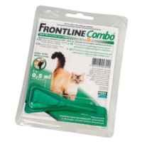 Frontline Combo Spot-On pro kočky a fretky roztok pro nakapání na kůži - 2 x 0,5 ml
