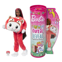 MATTEL - Barbie Cutie Reveal Barbie V Kostýmu - Kotě V Červeném Kostýmu Pandy