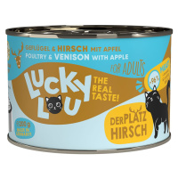 Lucky Lou Lifestage Adult drůbež a jelen 6× 200 g