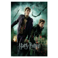 Umělecký tisk Harry Potter - Fred and George, 26.7 × 40 cm