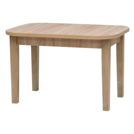 Jídelní rozkládací dřevěný stůl MINI FORTE — 120x85cm (rozklad 160x85), více barev Stima buk 63 