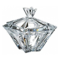 Bohemia Crystal Dóza s víčkem Metropolitan 150mm