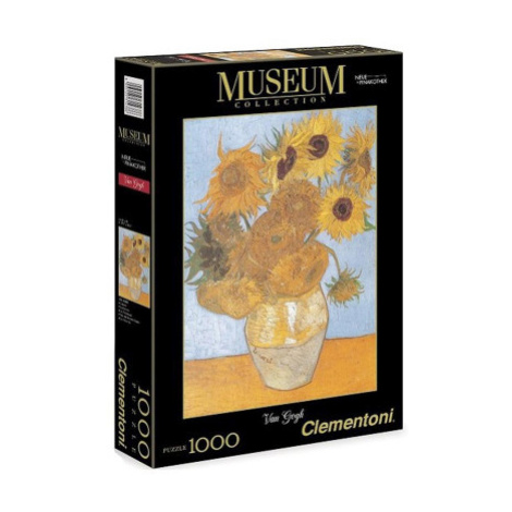 Clementoni - Puzzle Museum 1000 Van Gogh-Slunečnice