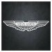 Vyřezávané logo - Aston Martin