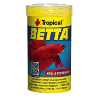 Tropical Betta 100ml/25g základní krmivo pro bojovnice