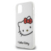 Zadní kryt Hello Kitty IML Head Logo pro Apple iPhone 11, bílá