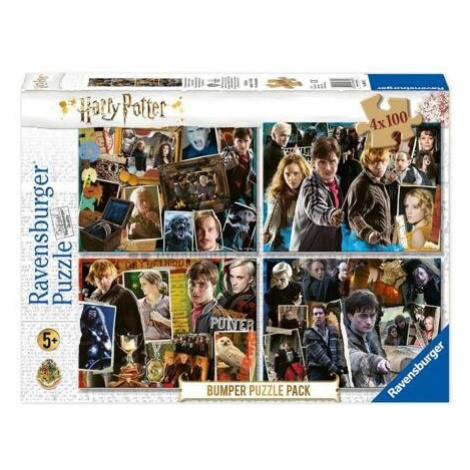 Harry Potter set 4x100 dílků RAVENSBURGER