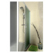 AQUALINE AMADEO posuvné sprchové dveře 1200 sklo Brick BTS120