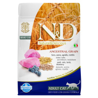 N&D Ancestral Grain N&D LG CAT Adult Lamb & Blueberry 300g