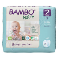 Bambo Nature 2 dětské plenkové kalhotky 3-6kg 30ks