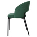 HALMAR Designová židle Brinne tmavě zelená