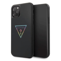 Kryt Guess  iPhone 11 Pro black hard case Triangle Glitter (GUHCN58TRMLBK)