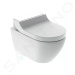 Geberit 146.292.SI.1 - Elektronický bidet Tuma Comfort s keramikou, Rimfree, SoftClosing, bílé s