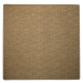 Vopi koberce Kusový koberec Alassio zlatohnědý čtverec - 60x60 cm