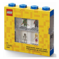 LEGO® sběratelská skříňka na 8 minifigurek - modrá