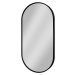 HOPA Zrcadlo bez osvětlení BRANDIS BLACK Rozměr A 40 cm, Rozměr C 80 cm OLNZBRA4080B