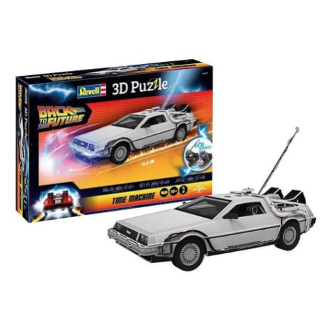 Puzzle Návrat do budoucnosti - 3D DeLorean, 157 dílků Revell