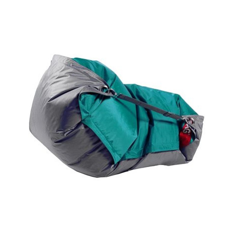 BeanBag Sedací pytel 189×140 duo sea green - gray