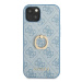 Guess GUHCP13S4GMRBL hybrid silikonové pouzdro iPhone 13 Mini 5.4" blue 4G with ring stand