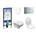 Cenově zvýhodněný závěsný WC set Geberit do lehkých stěn / předstěnová montáž+ WC S-Line S-line 