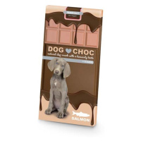 Duvo+ DOG CHOC Salmon 100g čokoláda pro psy bez cukru s lososem