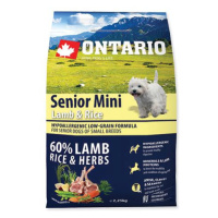 Ontario Dog Senior Mini Lamb - 2,25kg