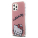 Zadní kryt Hello Kitty IML Daydreaming Logo pro Apple iPhone 12/12 Pro, růžová