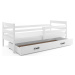 BMS Dětská jednolůžková postel ERYK | bílá Barva: Bílá / bílá, Rozměr: 190 x 80 cm