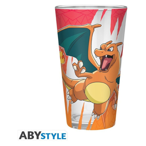 Sklenice Pokémon - Charizard 400 ml Abysse